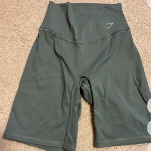 Gymshark Women's Athletic Shorts in Dark Green